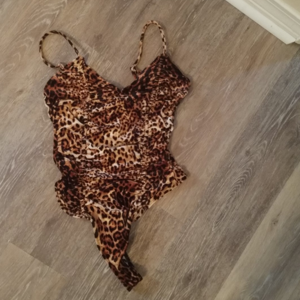 Leopard bodysuit